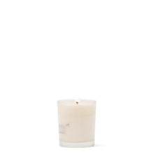 small, single-wick candle