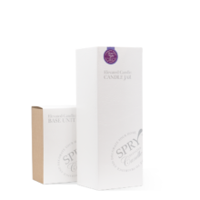 luxe elevated candle, Platinum