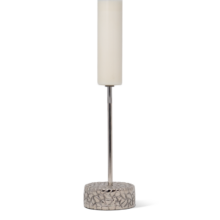 luxe elevated candle, Platinum luxe elevated candle, Platinum