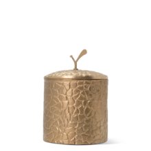 luxe candle housing, Moody Gold luxe candle housing, Moody Gold