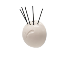 ceramic reed diffuser, warm white ceramic reed diffuser, warm white